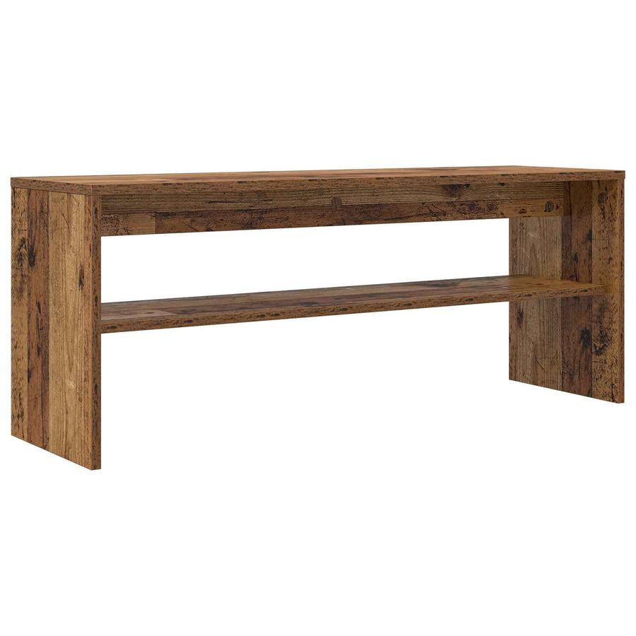 TV-kast Oudhout 100 x 30 x 40 cm Bewerkt hout