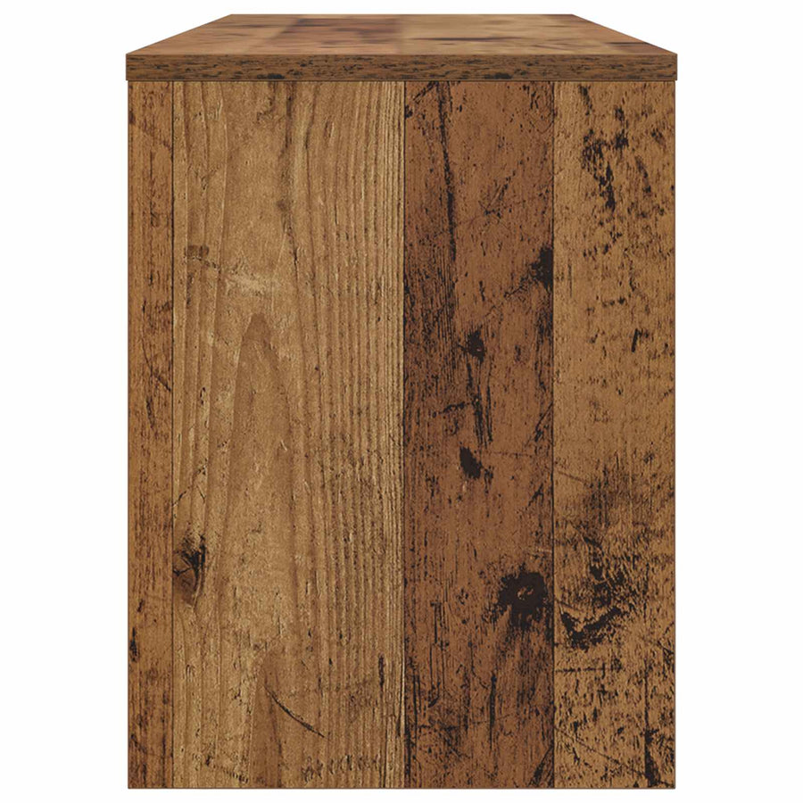 TV-kast Oudhout 100 x 30 x 40 cm Bewerkt hout