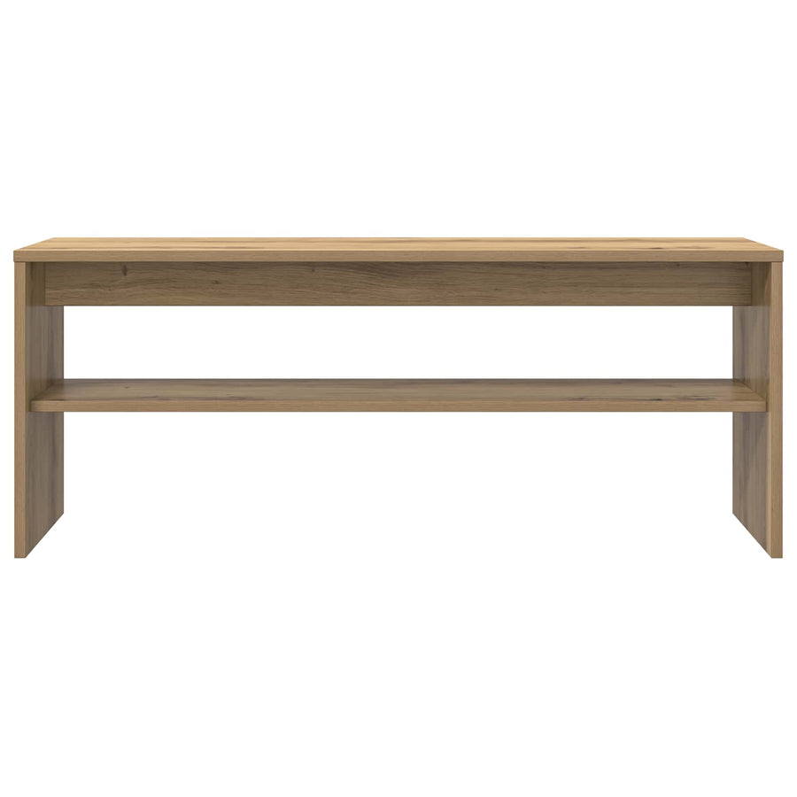 TV-kast Artisan Eiken 100 x 30 x 40 cm Bewerkt hout