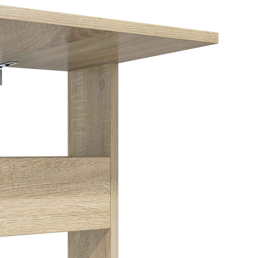 Bijzettafel Sonoma Eiken 40 x 35 x 60,5 cm Bewerkt hout