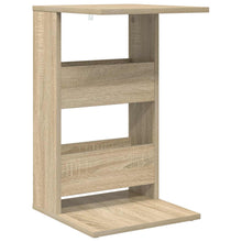 Bijzettafel Sonoma Eiken 40 x 35 x 60,5 cm Bewerkt hout
