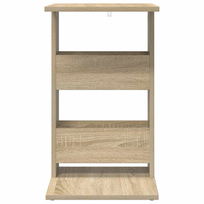 Bijzettafel Sonoma Eiken 40 x 35 x 60,5 cm Bewerkt hout