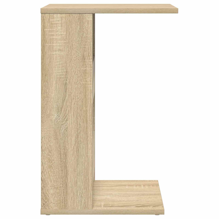 Bijzettafel Sonoma Eiken 40 x 35 x 60,5 cm Bewerkt hout