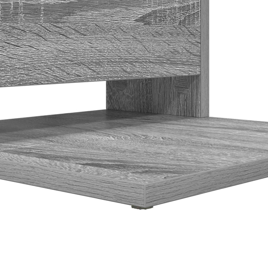 Bijzettafel Grijs Sonoma 40 x 35 x 60,5 cm Bewerkt hout
