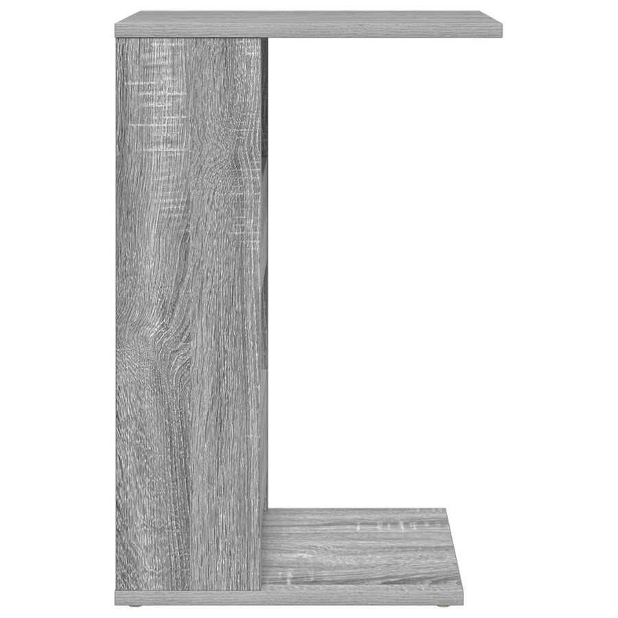 Bijzettafel Grijs Sonoma 40 x 35 x 60,5 cm Bewerkt hout