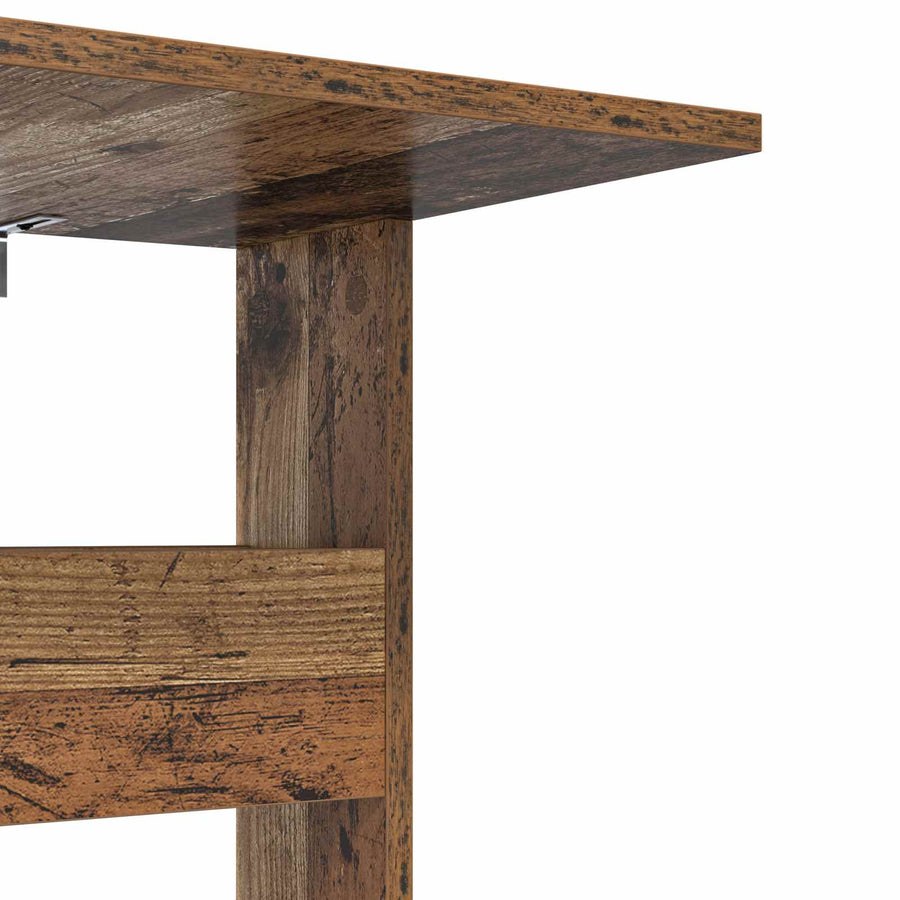 Bijzettafel Oudhout 40 x 35 x 60,5 cm Bewerkt hout