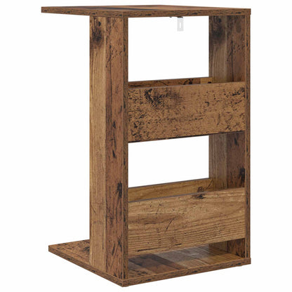 Bijzettafel Oudhout 40 x 35 x 60,5 cm Bewerkt hout
