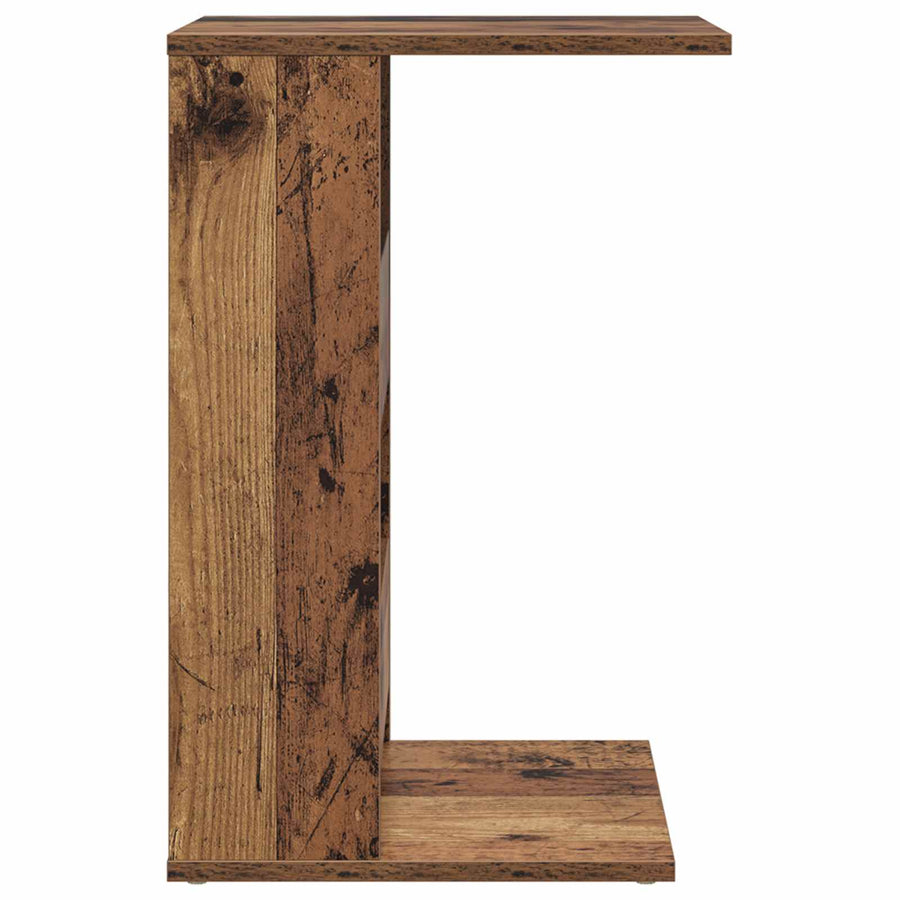 Bijzettafel Oudhout 40 x 35 x 60,5 cm Bewerkt hout