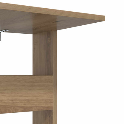 Bijzettafel Artisan Eiken 40 x 35 x 60,5 cm Bewerkt hout
