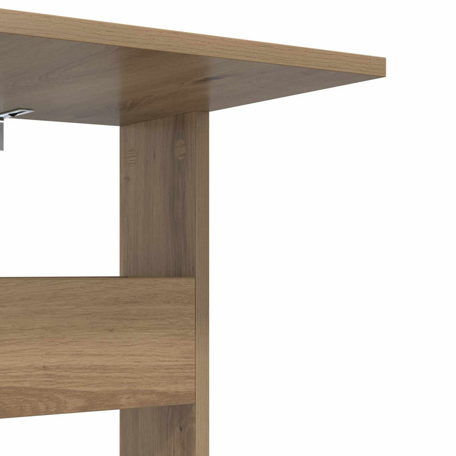Bijzettafel Artisan Eiken 40 x 35 x 60,5 cm Bewerkt hout