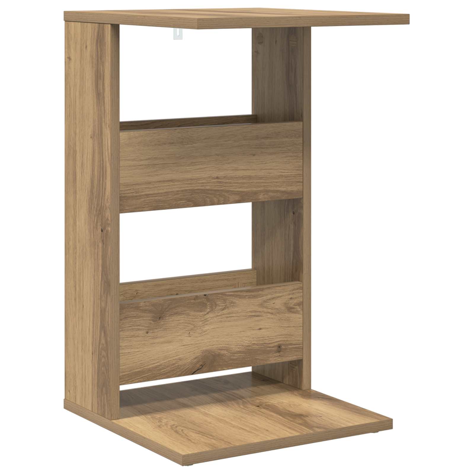 Bijzettafel Artisan Eiken 40 x 35 x 60,5 cm Bewerkt hout