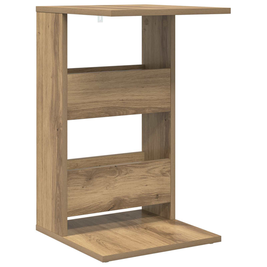 Bijzettafel Artisan Eiken 40 x 35 x 60,5 cm Bewerkt hout