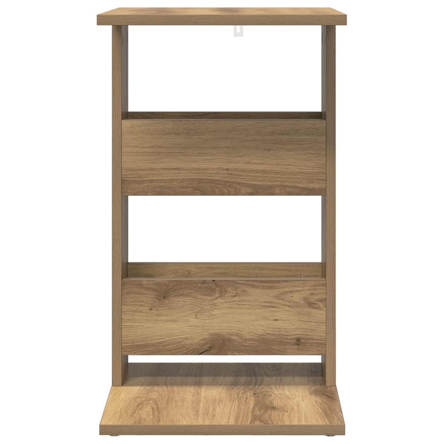 Bijzettafel Artisan Eiken 40 x 35 x 60,5 cm Bewerkt hout