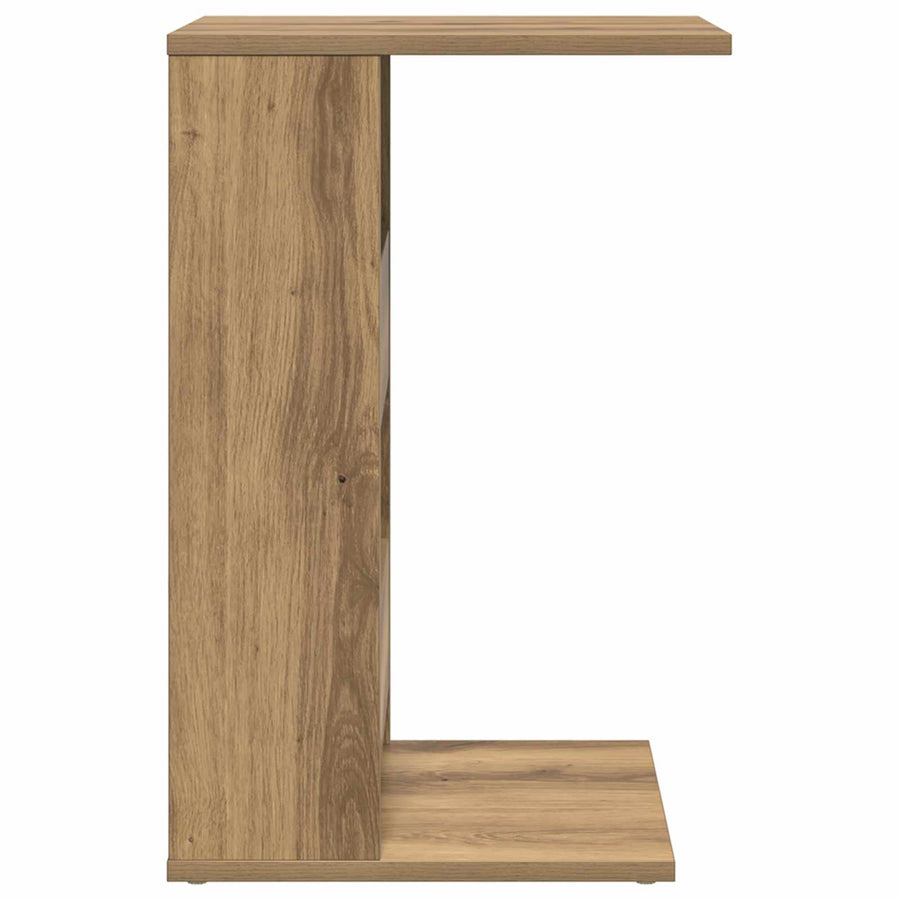 Bijzettafel Artisan Eiken 40 x 35 x 60,5 cm Bewerkt hout