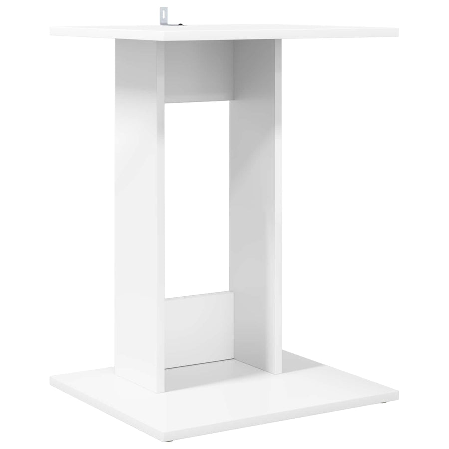 Bijzettafel Wit 45 x 40 x 62,5 cm Bewerkt hout