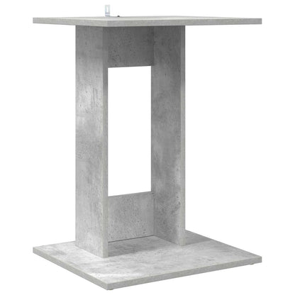 Bijzettafel Beton Grijs 45 x 40 x 62,5 cm Bewerkt hout