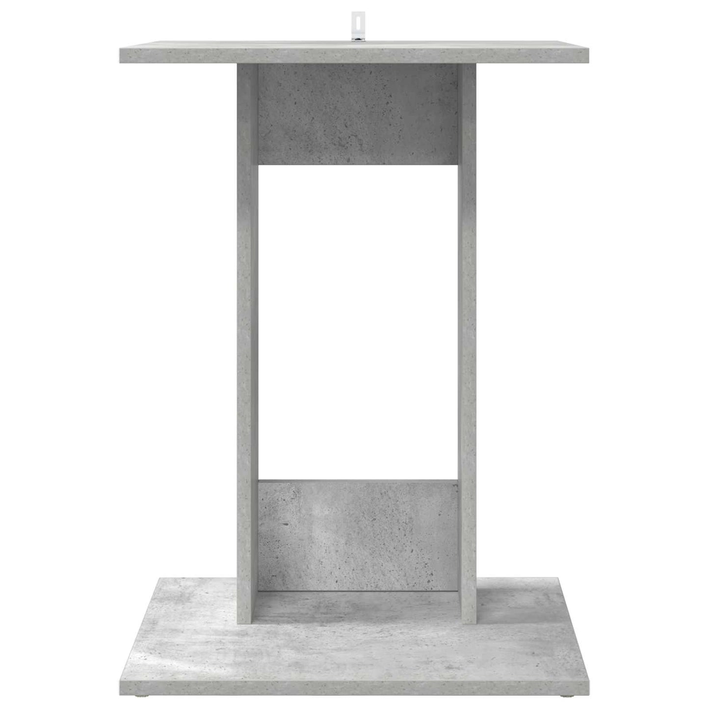 Bijzettafel Beton Grijs 45 x 40 x 62,5 cm Bewerkt hout