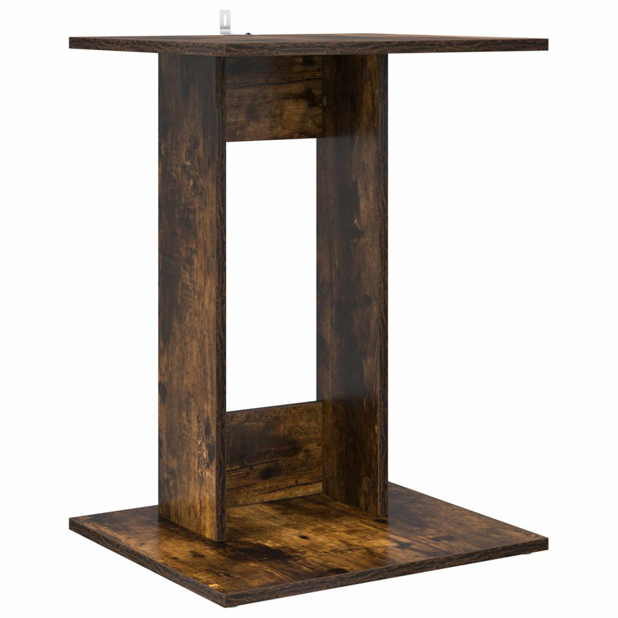 Bijzettafel Gerookt eiken 45 x 40 x 62,5 cm Bewerkt hout