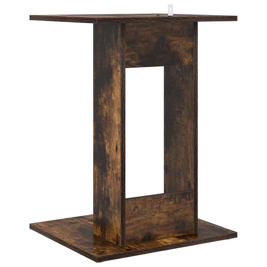 Bijzettafel Gerookt eiken 45 x 40 x 62,5 cm Bewerkt hout