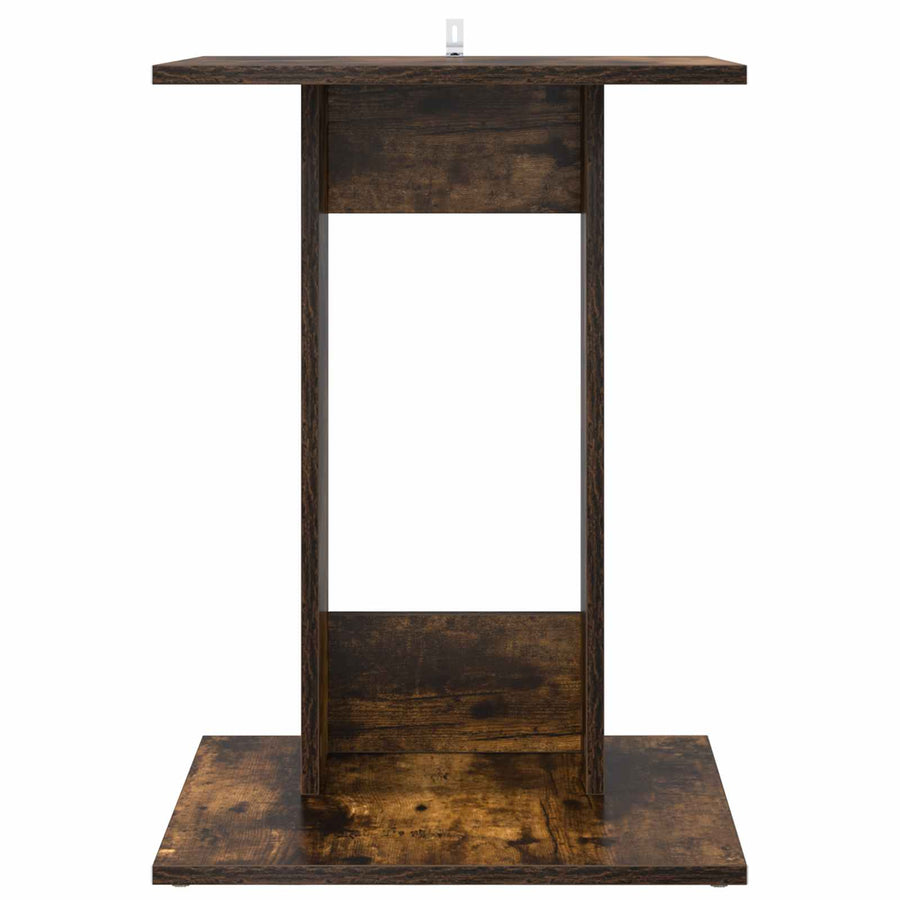 Bijzettafel Gerookt eiken 45 x 40 x 62,5 cm Bewerkt hout