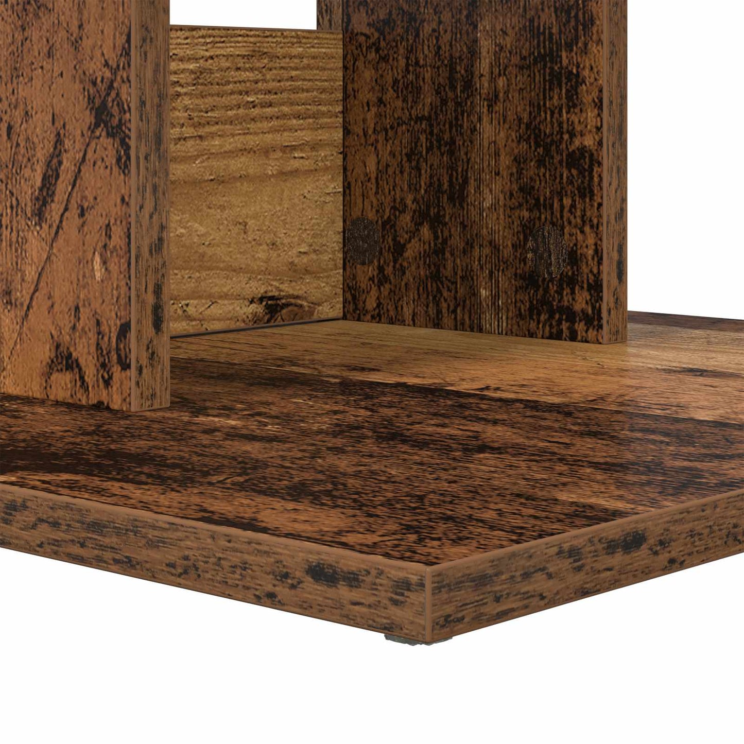 Bijzettafel Oudhout 45 x 40 x 62,5 cm Bewerkt hout