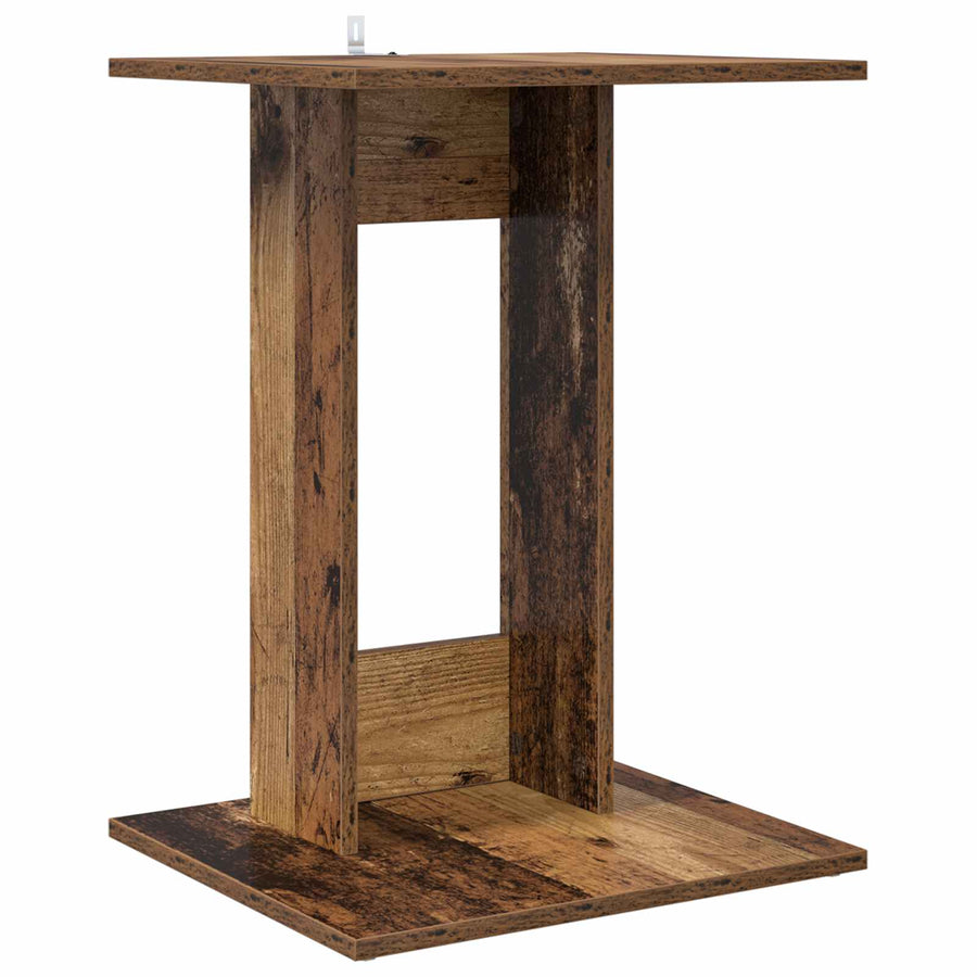 Bijzettafel Oudhout 45 x 40 x 62,5 cm Bewerkt hout