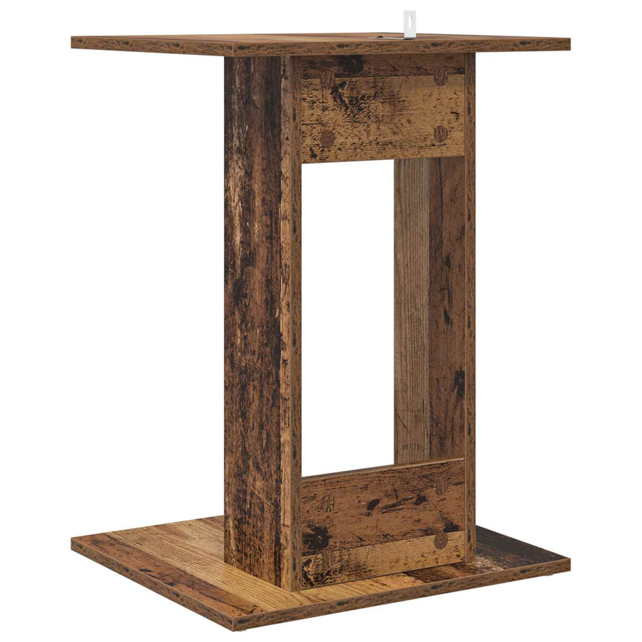 Bijzettafel Oudhout 45 x 40 x 62,5 cm Bewerkt hout