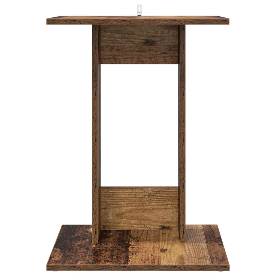 Bijzettafel Oudhout 45 x 40 x 62,5 cm Bewerkt hout