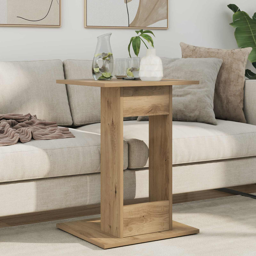Bijzettafel Artisan Eiken 45 x 40 x 62,5 cm Bewerkt hout
