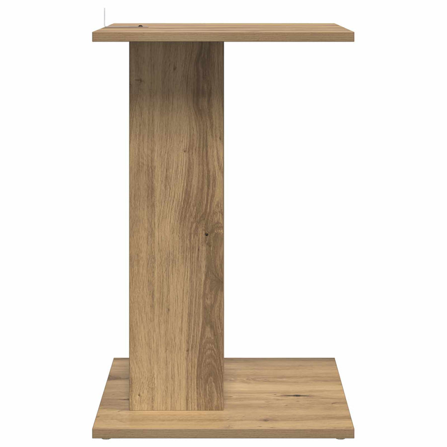 Bijzettafel Artisan Eiken 45 x 40 x 62,5 cm Bewerkt hout