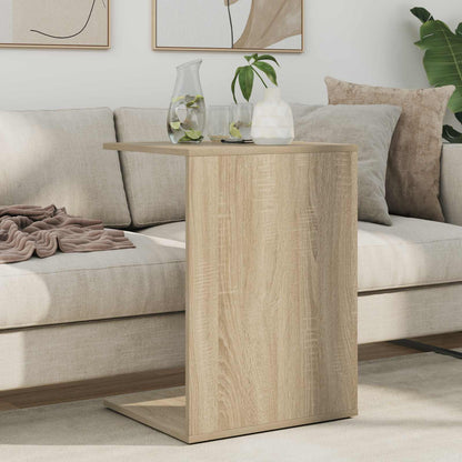 Bijzettafel Sonoma Eiken 45 x 40 x 62,5 cm Bewerkt hout