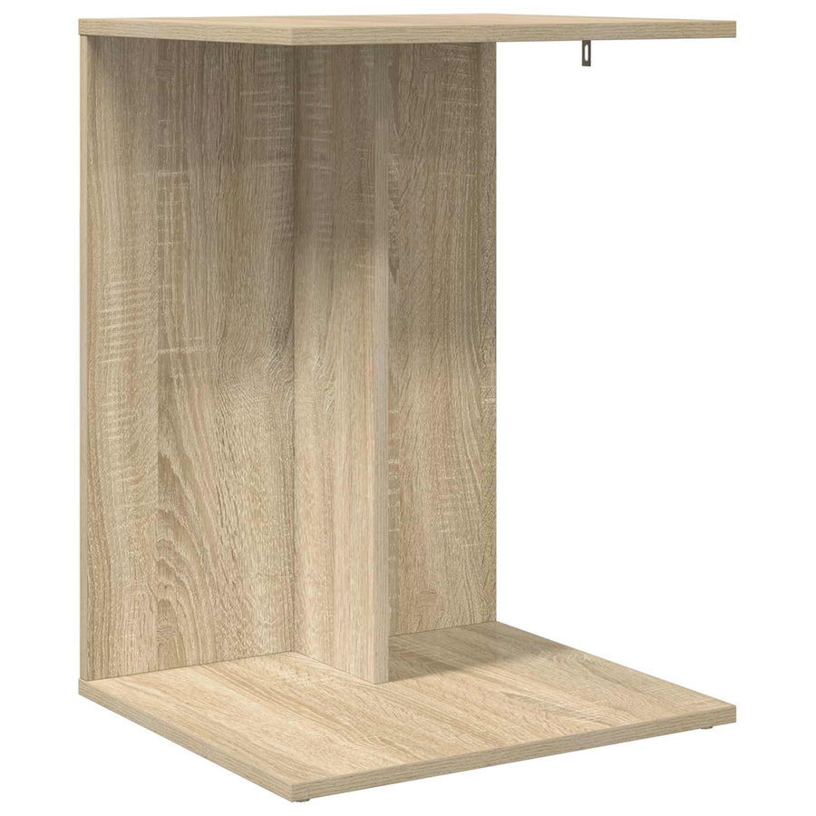 Bijzettafel Sonoma Eiken 45 x 40 x 62,5 cm Bewerkt hout