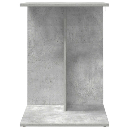 Bijzettafel Beton Grijs 45 x 40 x 62,5 cm Bewerkt hout