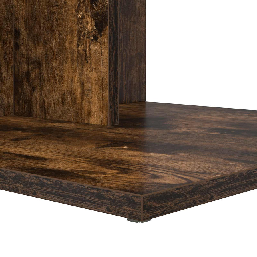 Bijzettafel Gerookt eiken 45 x 40 x 62,5 cm Bewerkt hout