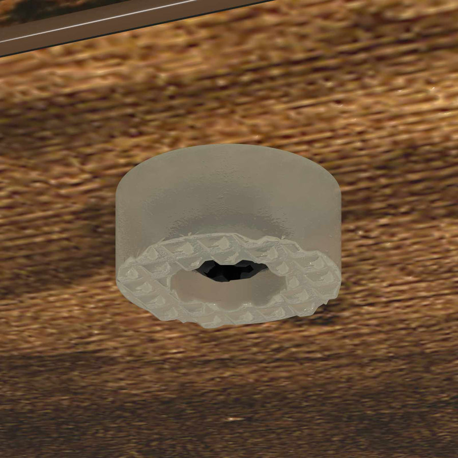Bijzettafel Gerookt eiken 45 x 40 x 62,5 cm Bewerkt hout