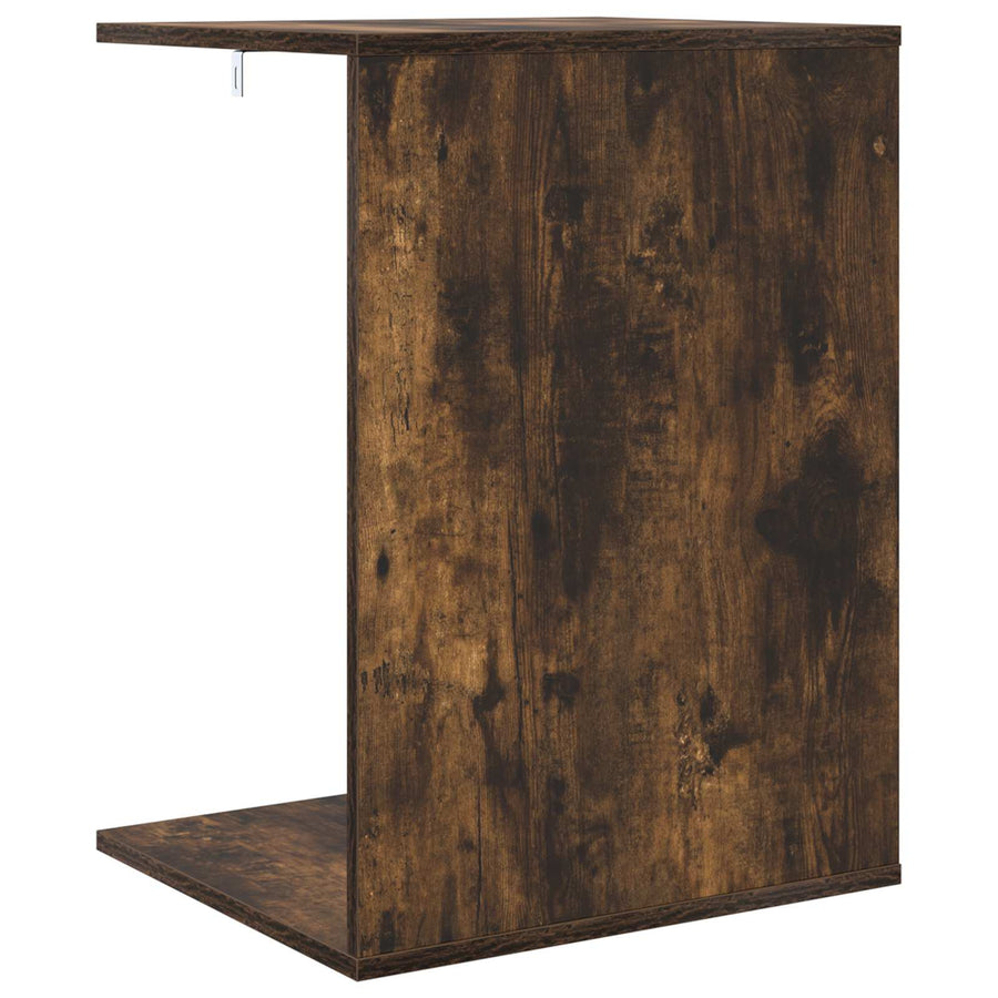 Bijzettafel Gerookt eiken 45 x 40 x 62,5 cm Bewerkt hout
