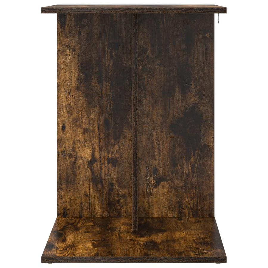 Bijzettafel Gerookt eiken 45 x 40 x 62,5 cm Bewerkt hout