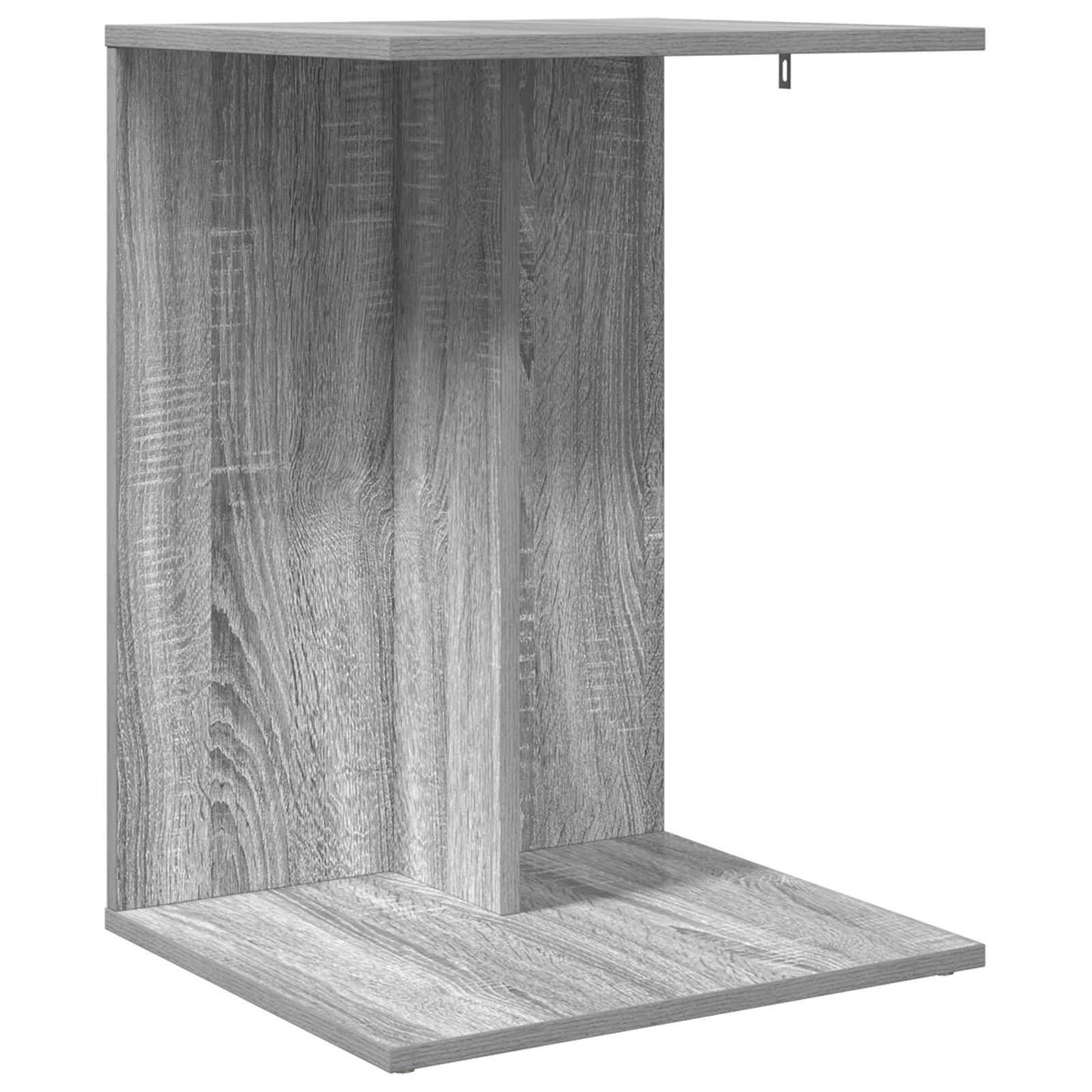 Bijzettafel Grijs Sonoma 45 x 40 x 62,5 cm Bewerkt hout