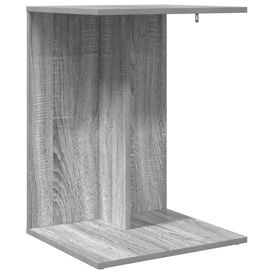 Bijzettafel Grijs Sonoma 45 x 40 x 62,5 cm Bewerkt hout