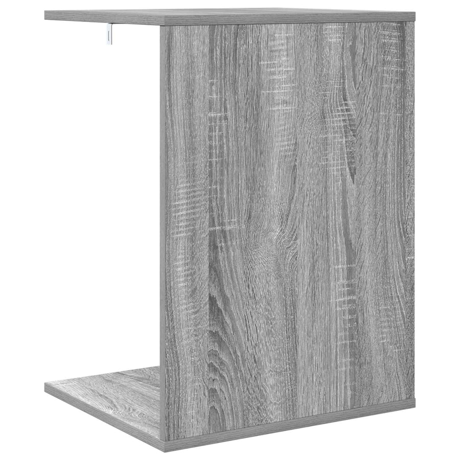Bijzettafel Grijs Sonoma 45 x 40 x 62,5 cm Bewerkt hout