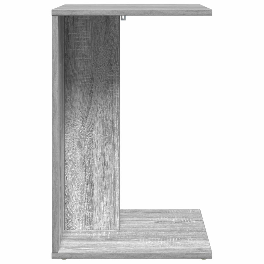 Bijzettafel Grijs Sonoma 45 x 40 x 62,5 cm Bewerkt hout