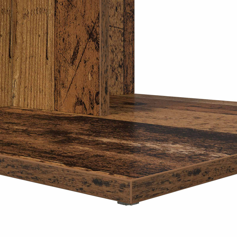Bijzettafel Oudhout 45 x 40 x 62,5 cm Bewerkt hout