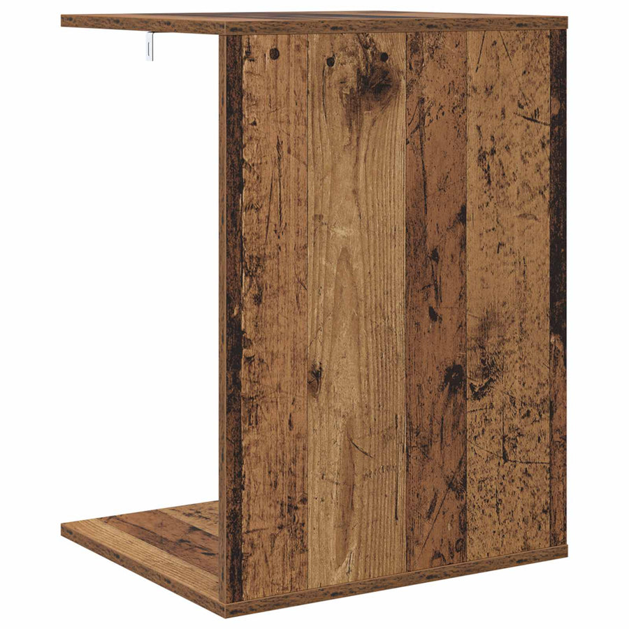 Bijzettafel Oudhout 45 x 40 x 62,5 cm Bewerkt hout