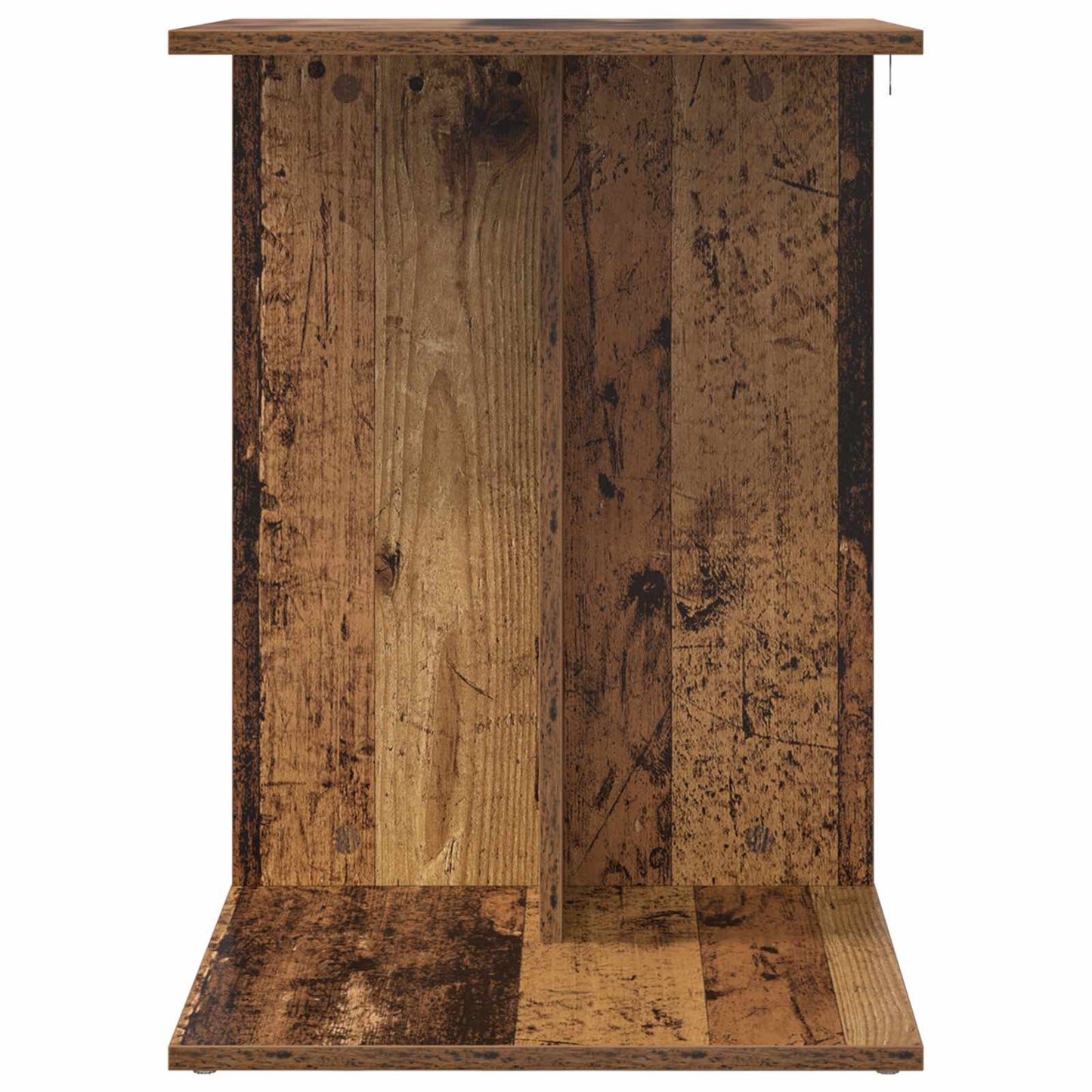 Bijzettafel Oudhout 45 x 40 x 62,5 cm Bewerkt hout