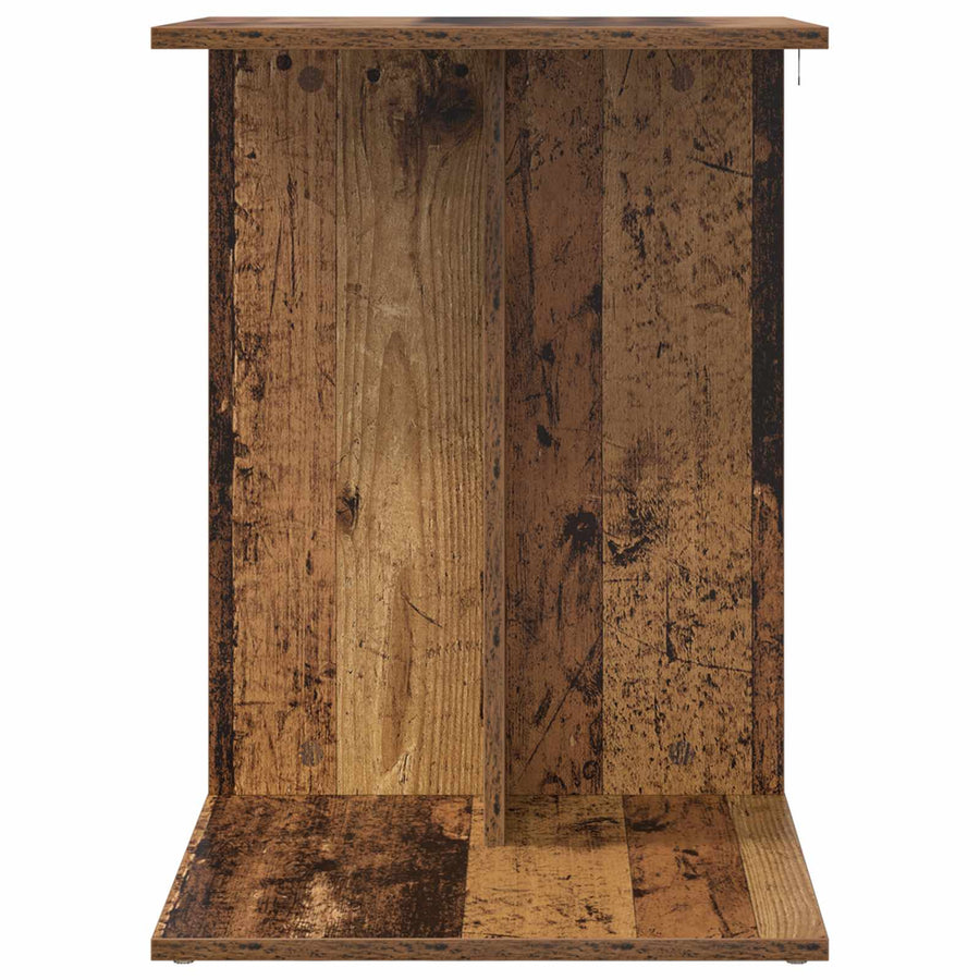 Bijzettafel Oudhout 45 x 40 x 62,5 cm Bewerkt hout