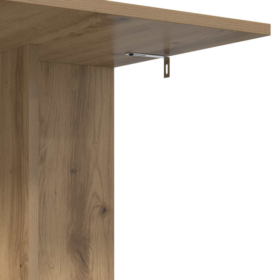 Bijzettafel Artisan Eiken 45 x 40 x 62,5 cm Bewerkt hout