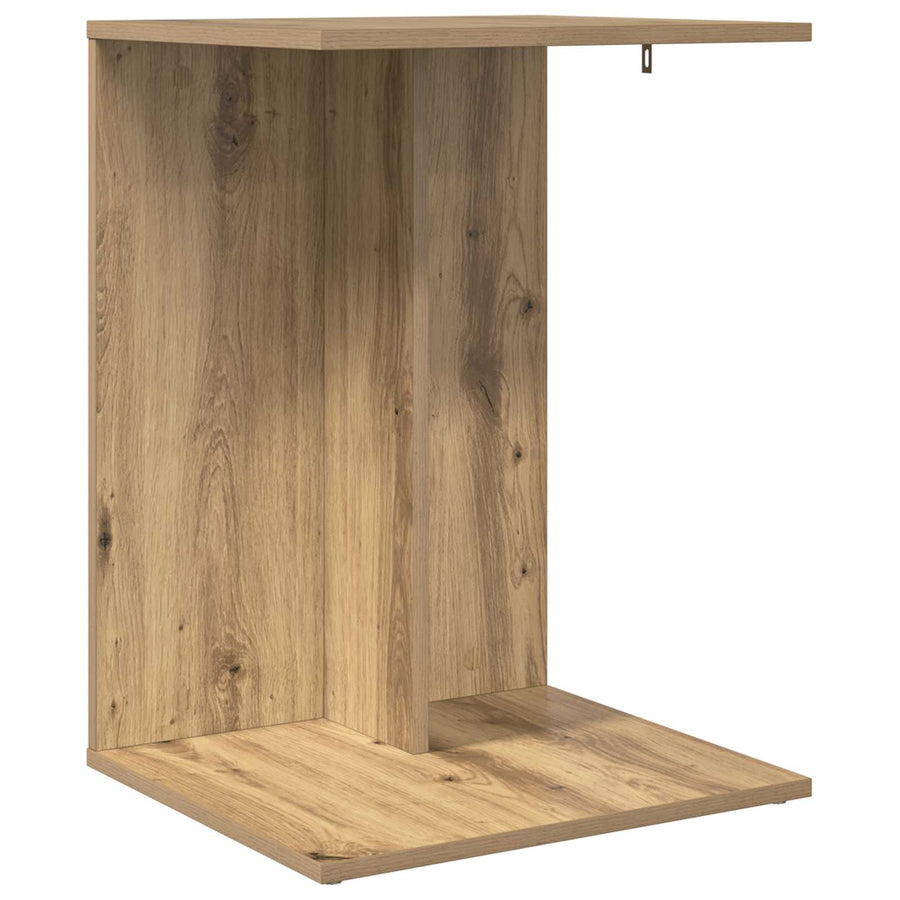 Bijzettafel Artisan Eiken 45 x 40 x 62,5 cm Bewerkt hout