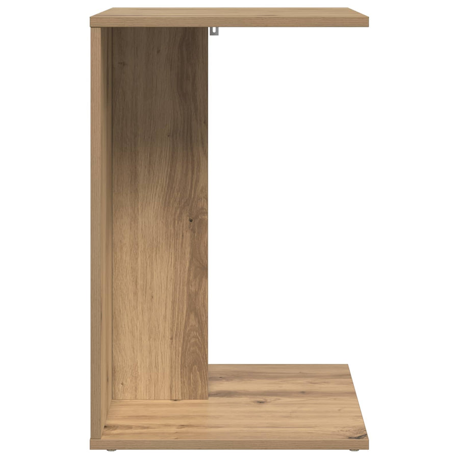 Bijzettafel Artisan Eiken 45 x 40 x 62,5 cm Bewerkt hout