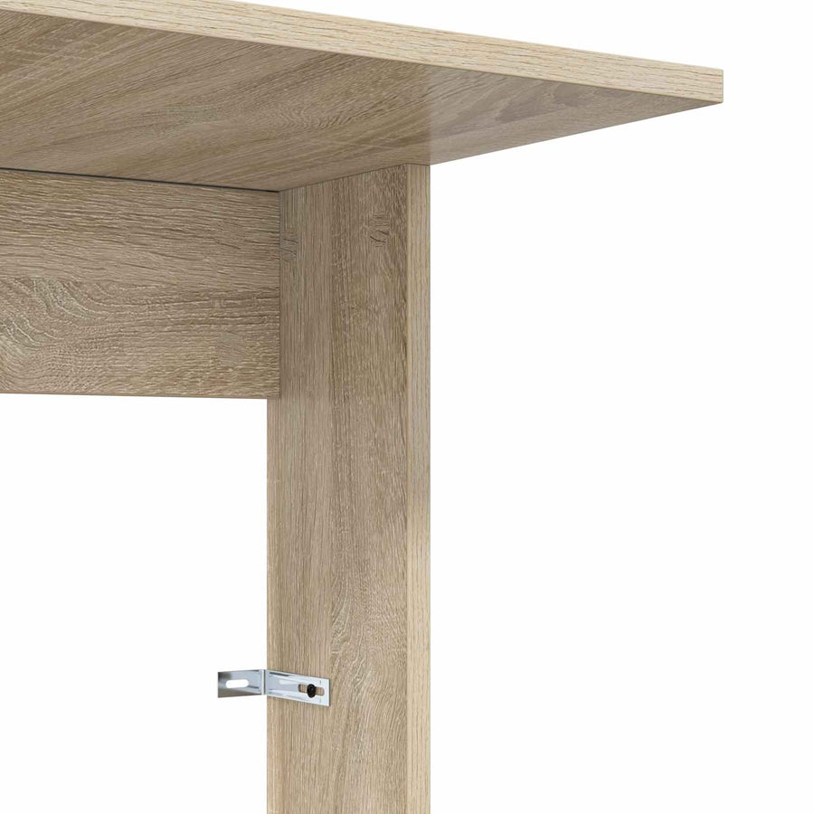 Bijzettafel Sonoma Eiken 40 x 38 x 62,5 cm Bewerkt hout