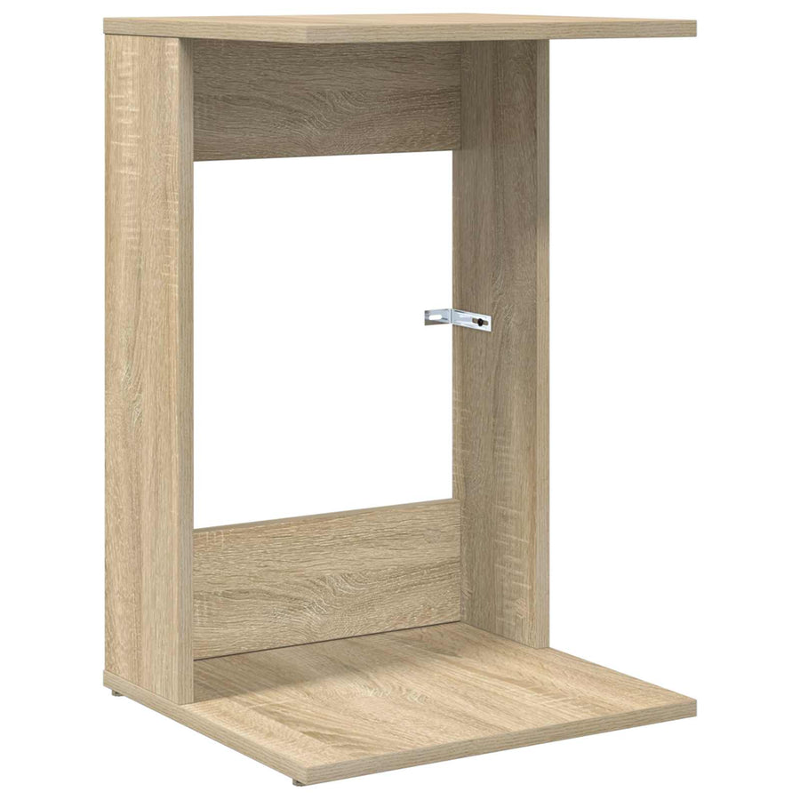 Bijzettafel Sonoma Eiken 40 x 38 x 62,5 cm Bewerkt hout